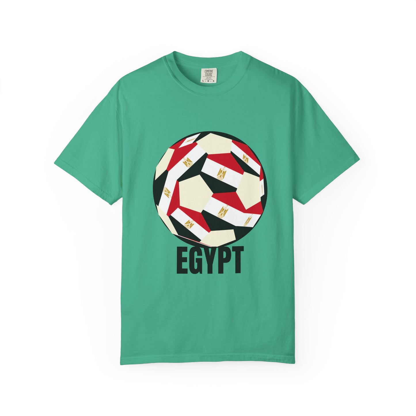 Egypt Fan Specialty Soccer Ball Design T Shirt