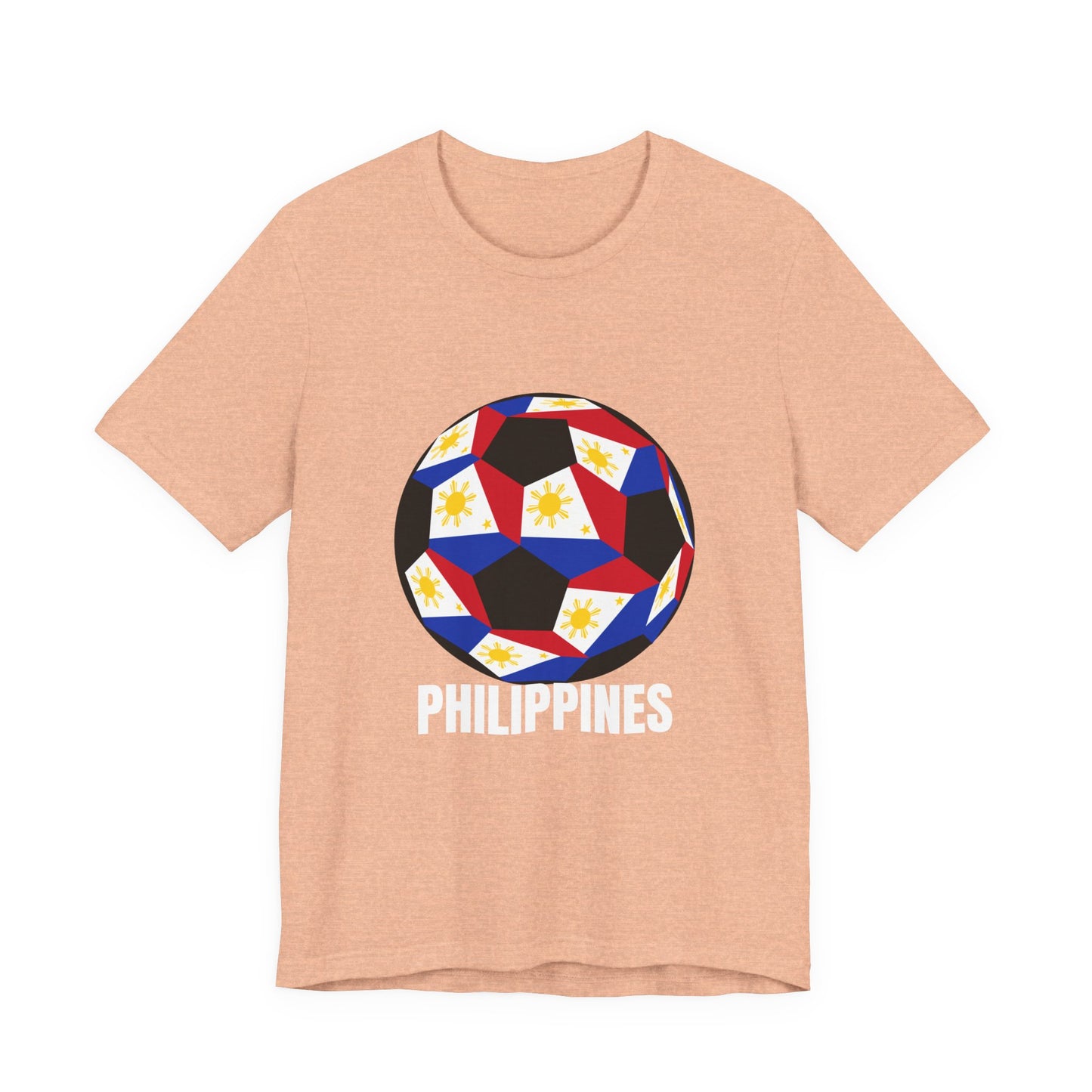 Philippines Fan Specialty Soccer Ball Design T Shirt