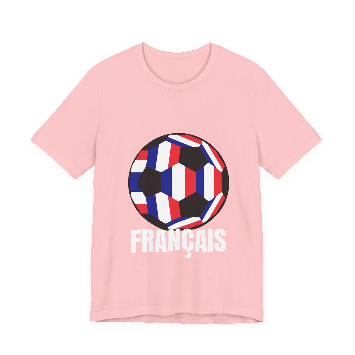 Francais Fan Specialty Soccer Ball Design T Shirt