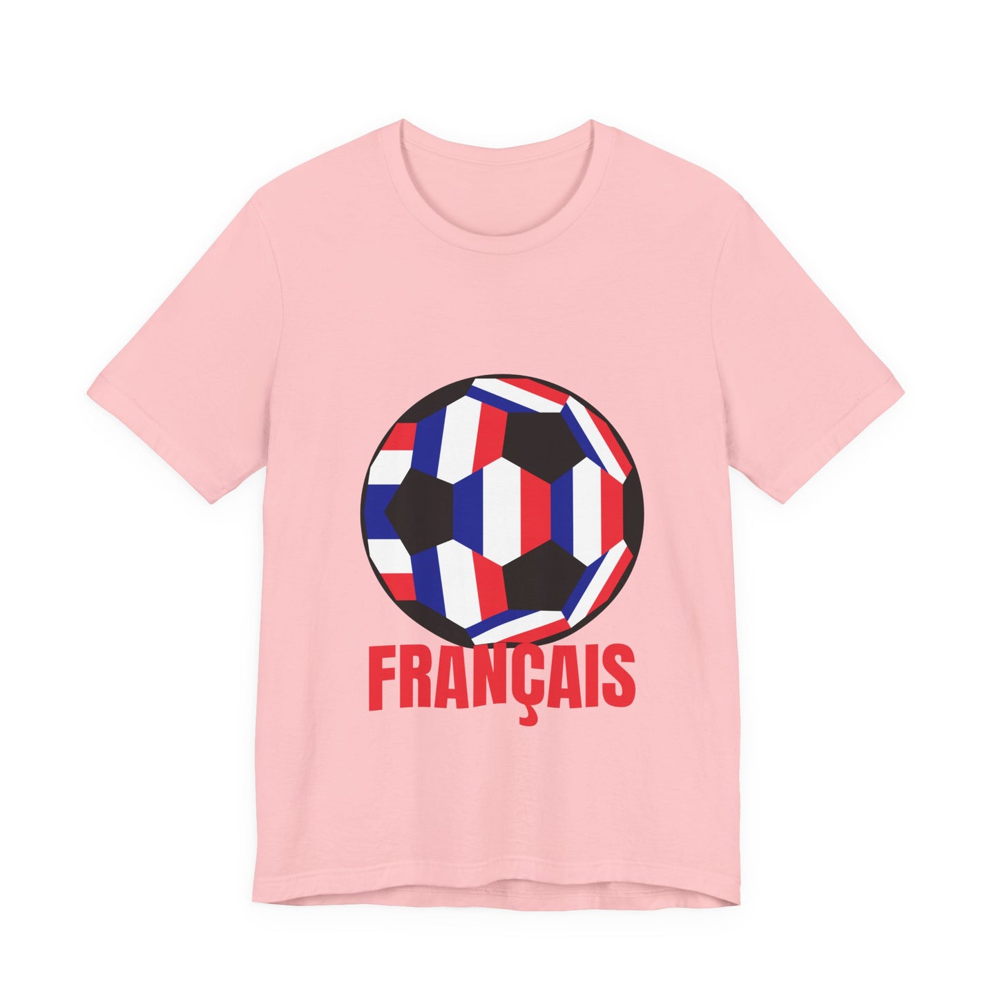 Francais Fan Specialty Soccer Ball Design T Shirt