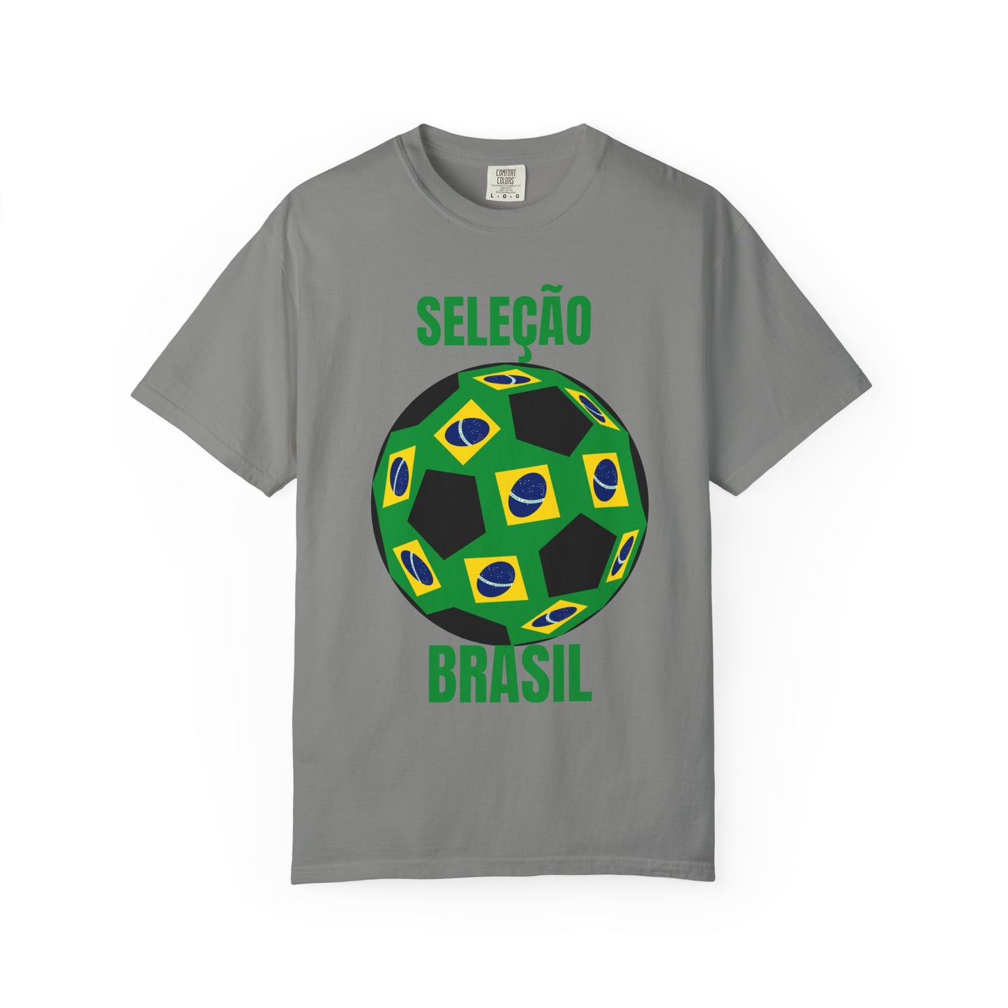 SELEÇÃO BRASIL  Fan Specialty Soccer Ball Design T Shirt