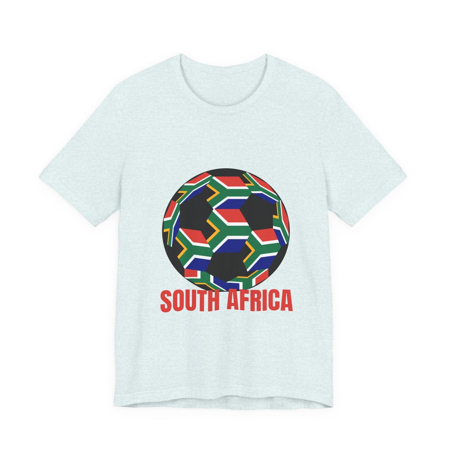 South Africa Fan Specialty Soccer Ball Design T Shirt