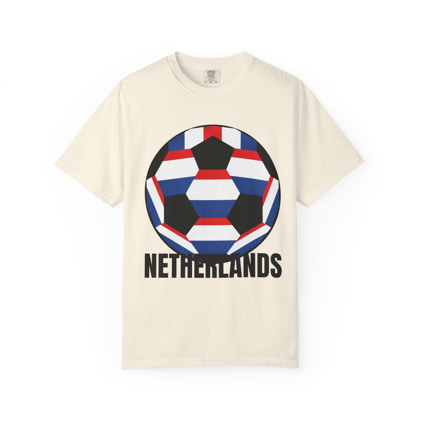Netherlands Fan Specialty Soccer Ball Design T Shirt