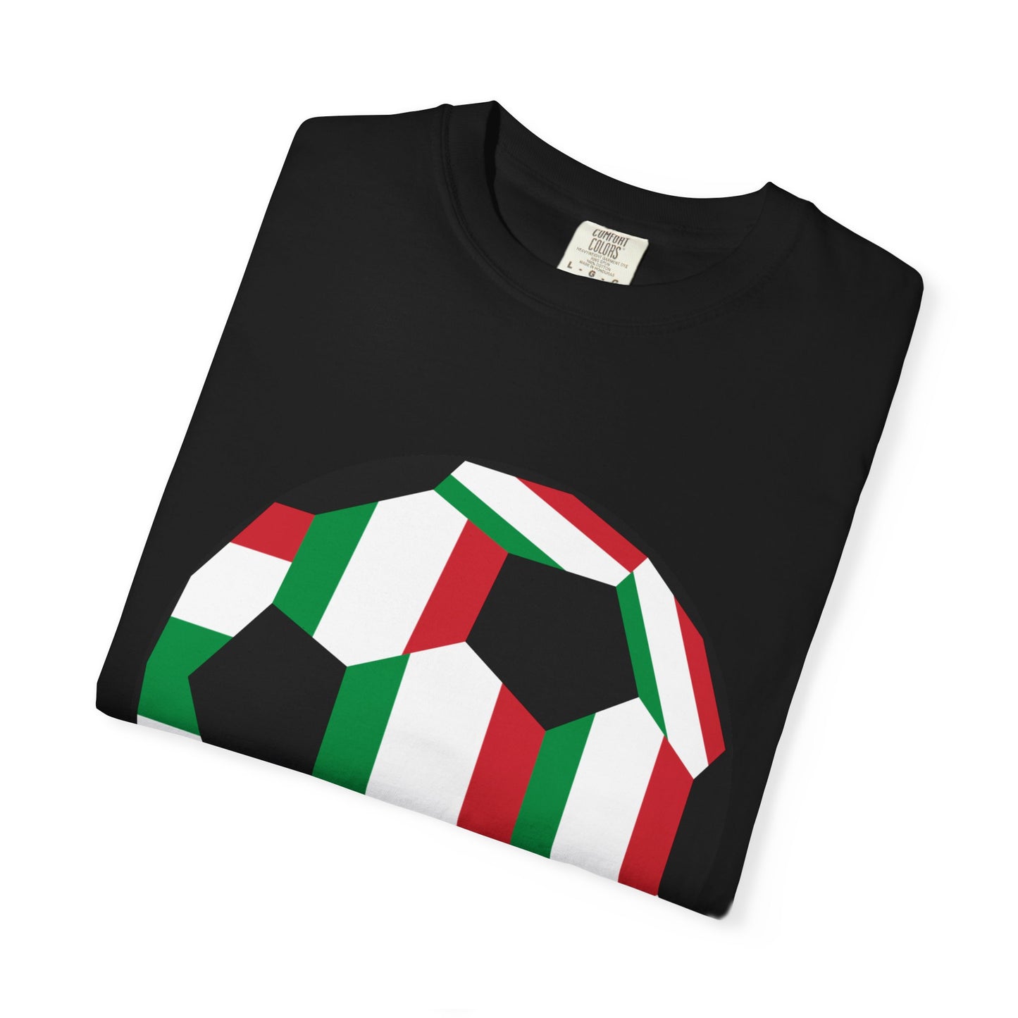 Gli Azzurri Fan Specialty Soccer Ball Design T Shirt