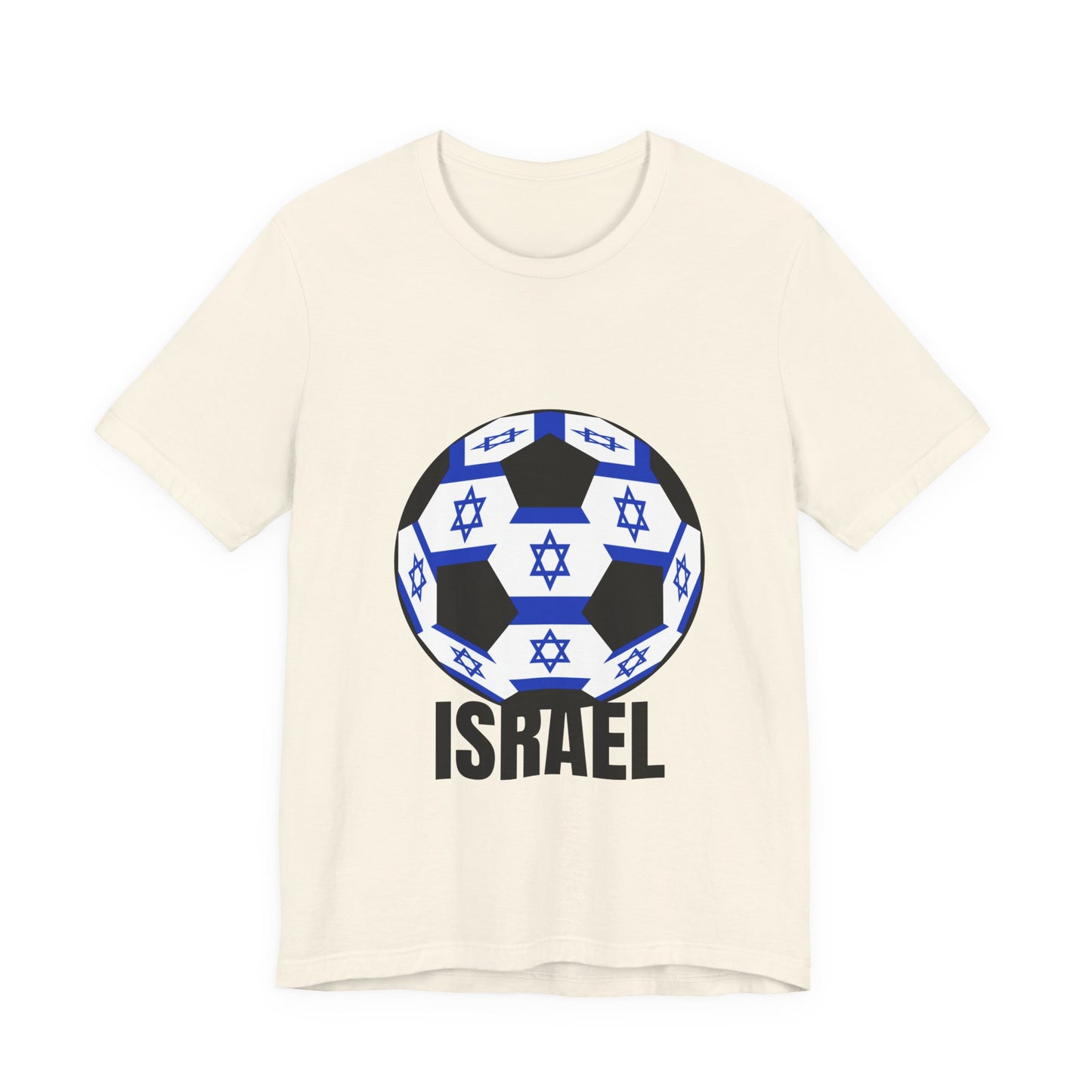 Israel Fan Specialty Soccer Ball Design T Shirt