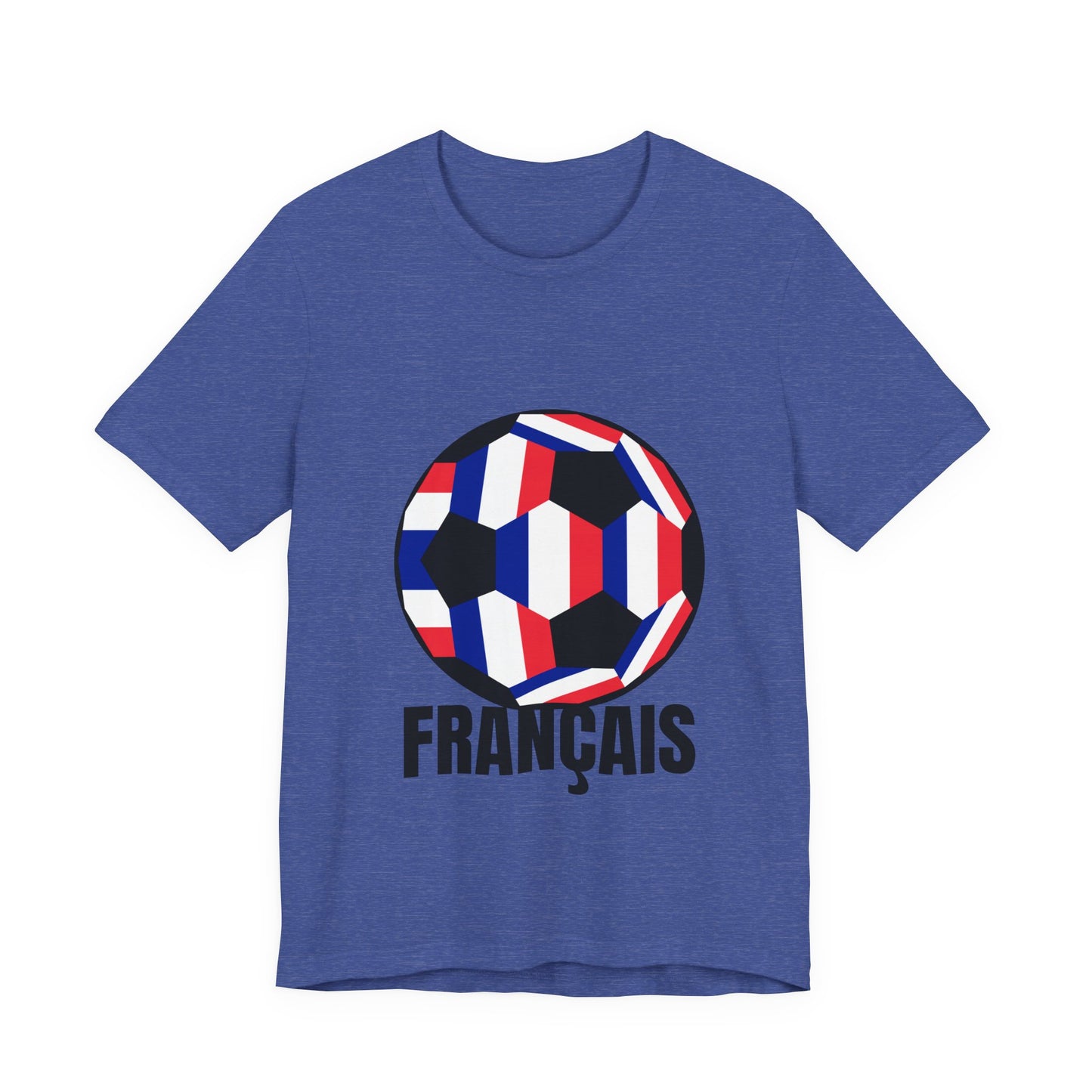 Francais Fan Specialty Soccer Ball Design T Shirt