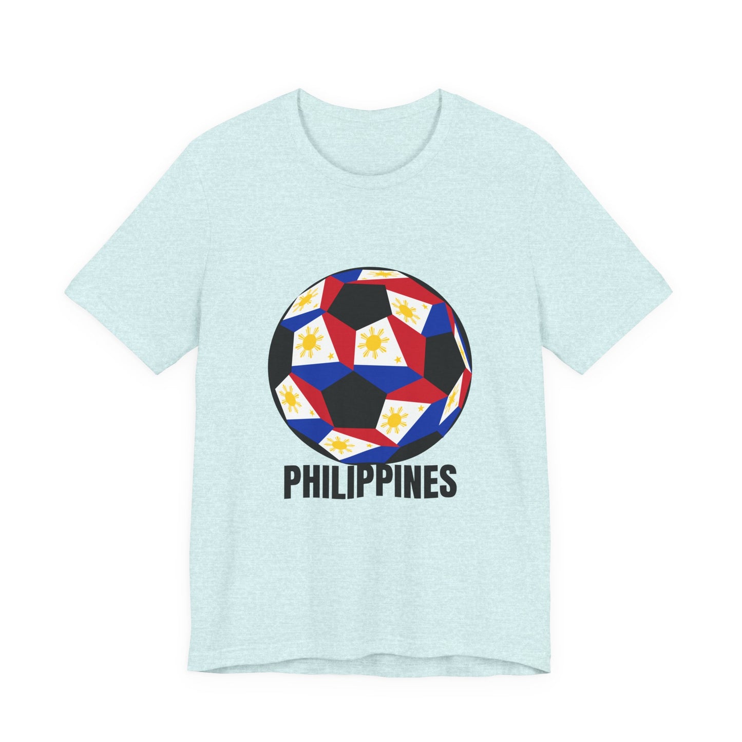 Philippines Fan Specialty Soccer Ball Design T Shirt