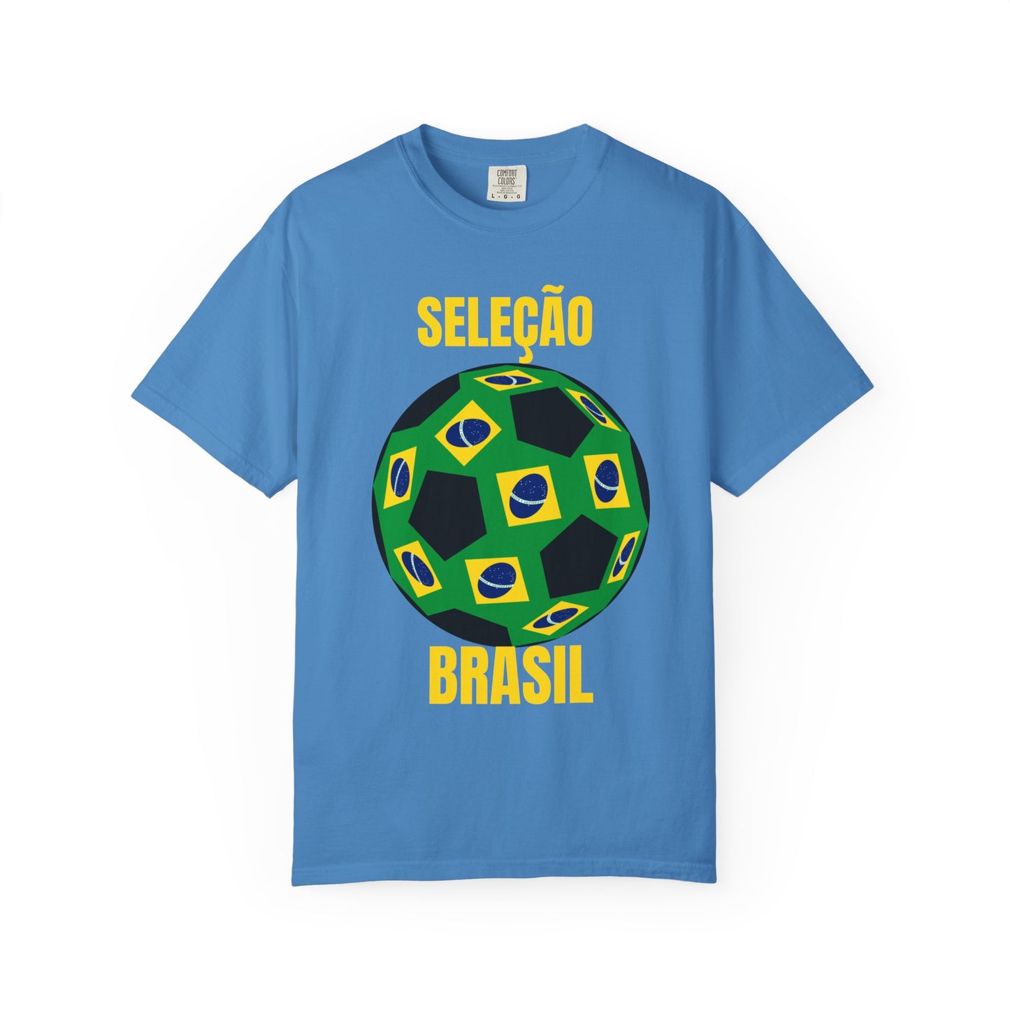SELEÇÃO BRASIL  Fan Specialty Soccer Ball Design T Shirt