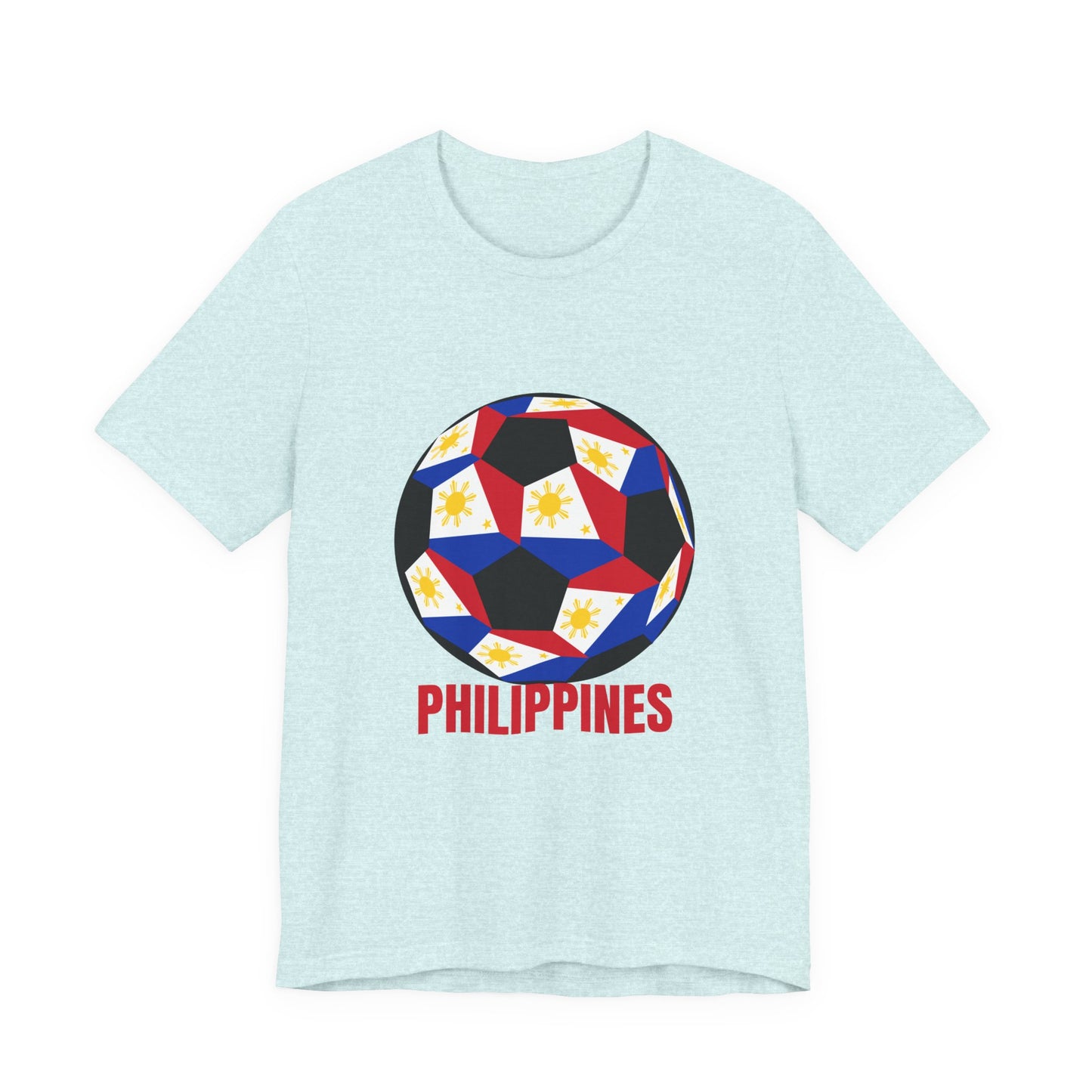 Philippines Fan Specialty Soccer Ball Design T Shirt