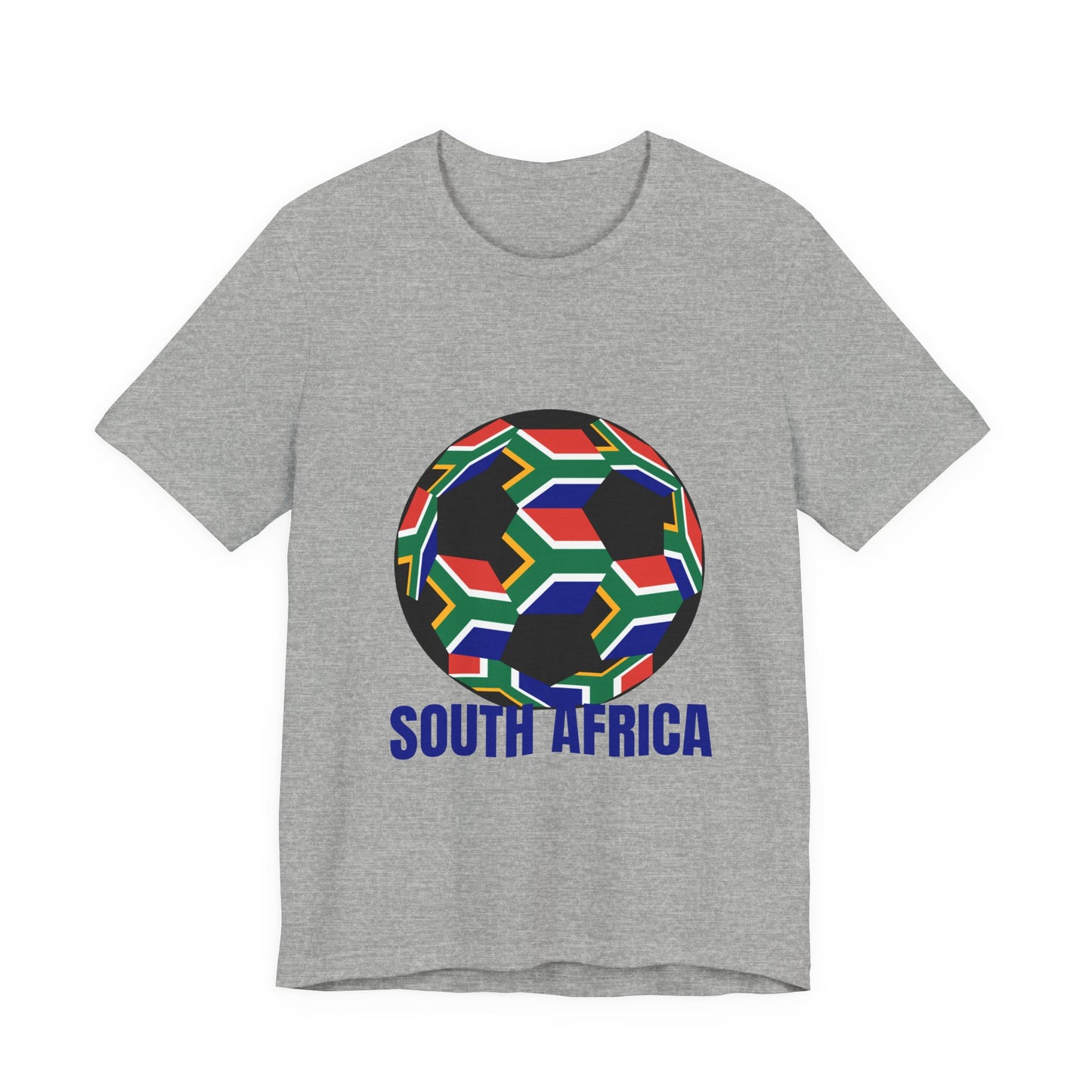 South Africa Fan Specialty Soccer Ball Design T Shirt