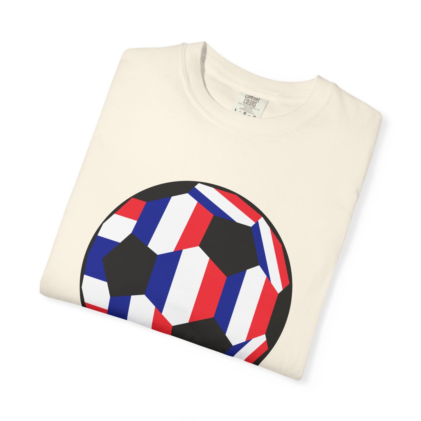 FRANÇAIS Fan Specialty Soccer Ball Design T Shirt