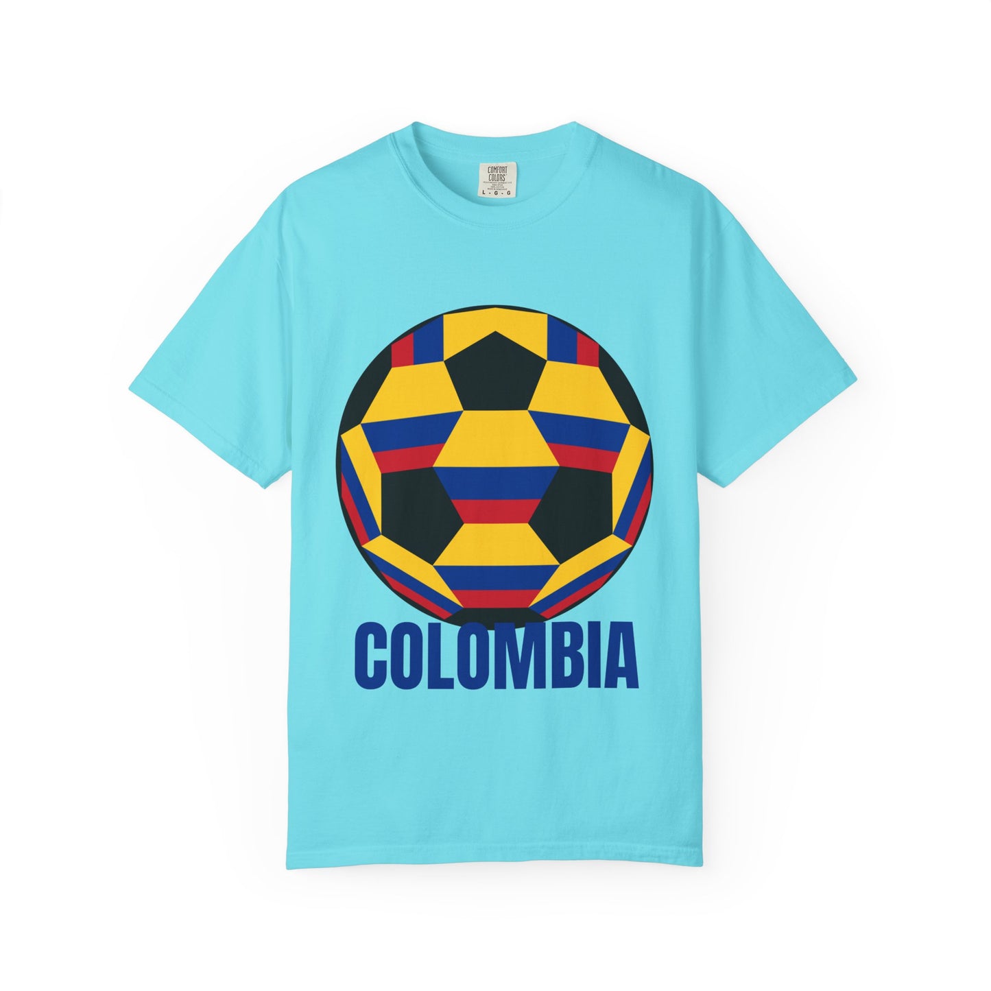 Columbia Fan Specialty Soccer Ball Design T Shirt
