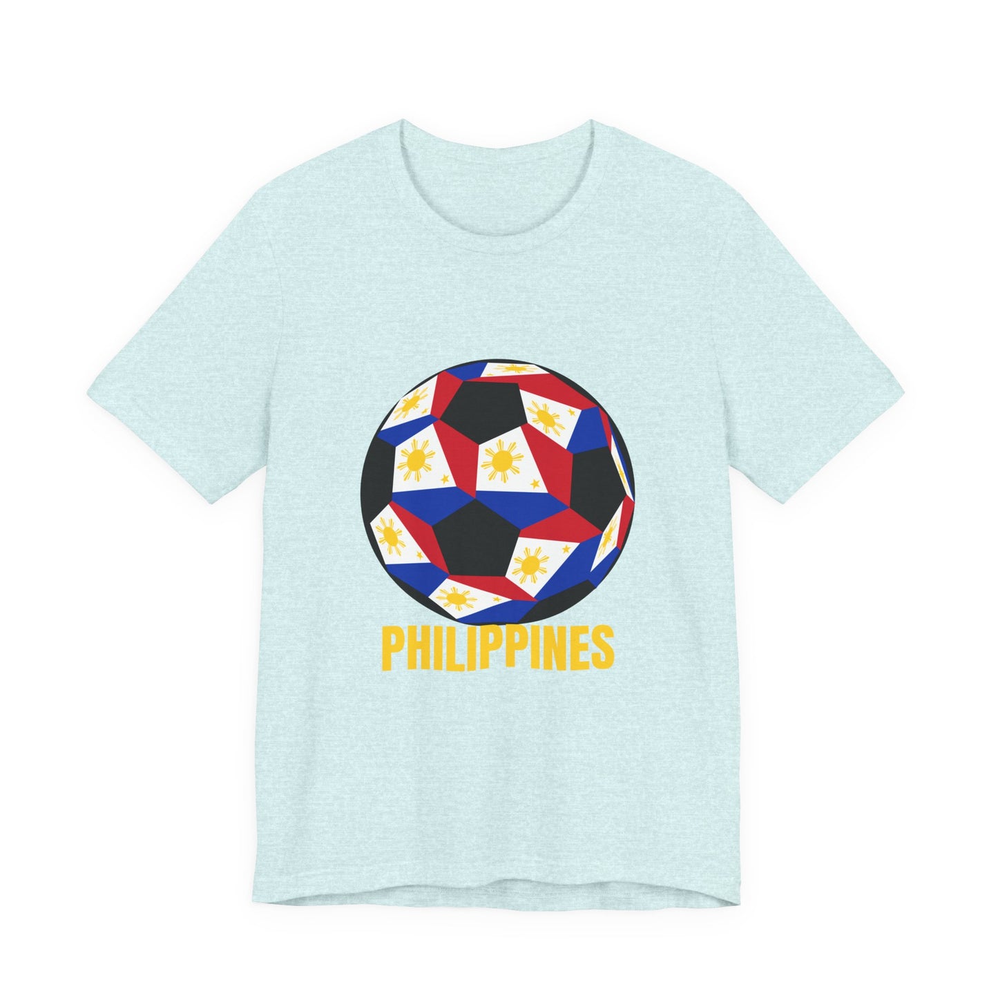 Philippines Fan Specialty Soccer Ball Design T Shirt