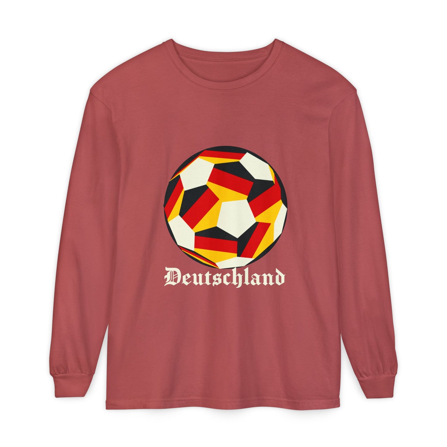 Germany Fan Specialty Soccer Ball Design Long Sleeve