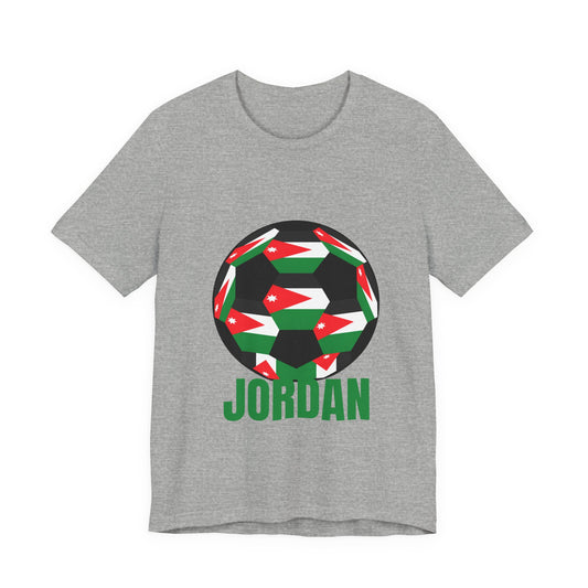 Jordan Fan Specialty Soccer Ball Design T Shirt