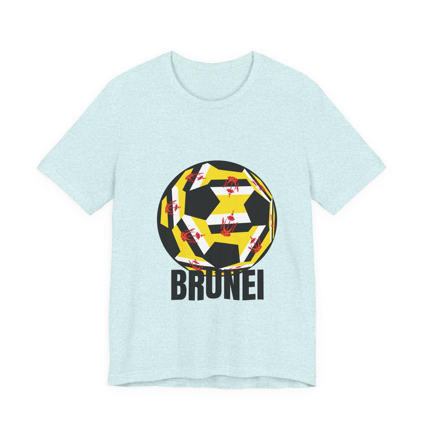 Brunei Fan Specialty Soccer Ball Design T Shirt