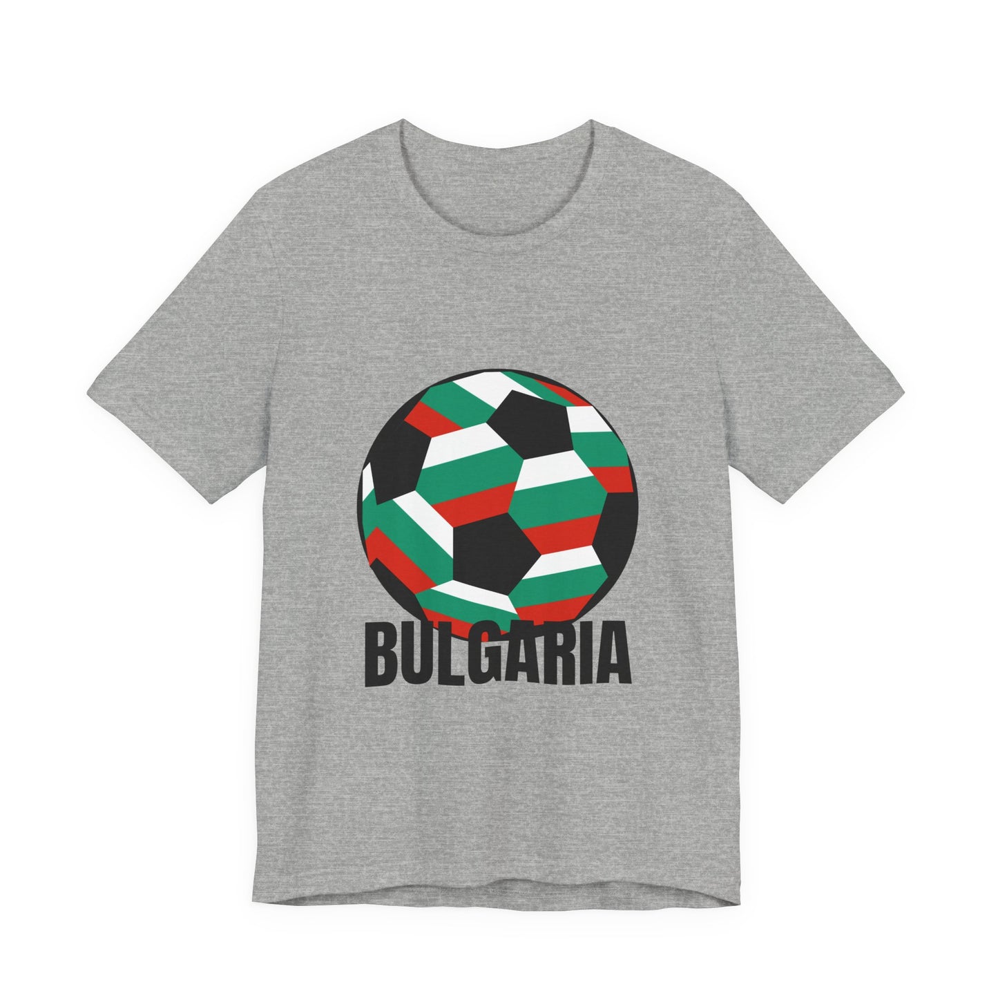 Bulgaria Fan Specialty Soccer Ball Design T Shirt
