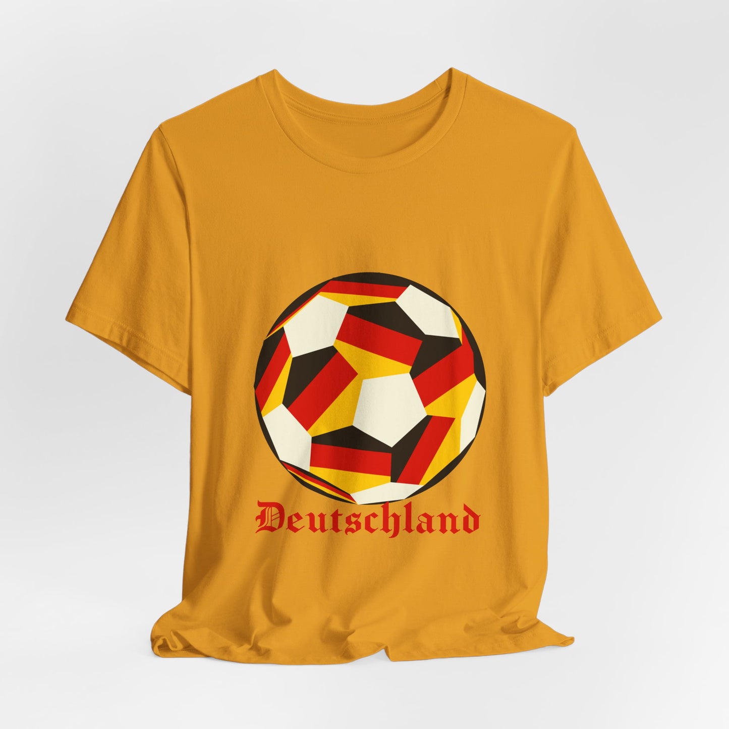 Deutschland Fan Specialty Soccer Ball Design T Shirt
