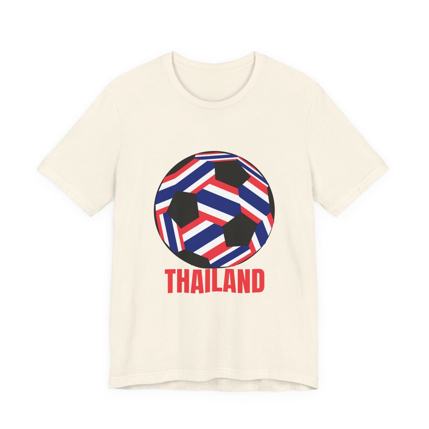 Thailand Fan Specialty Soccer Ball Design T Shirt