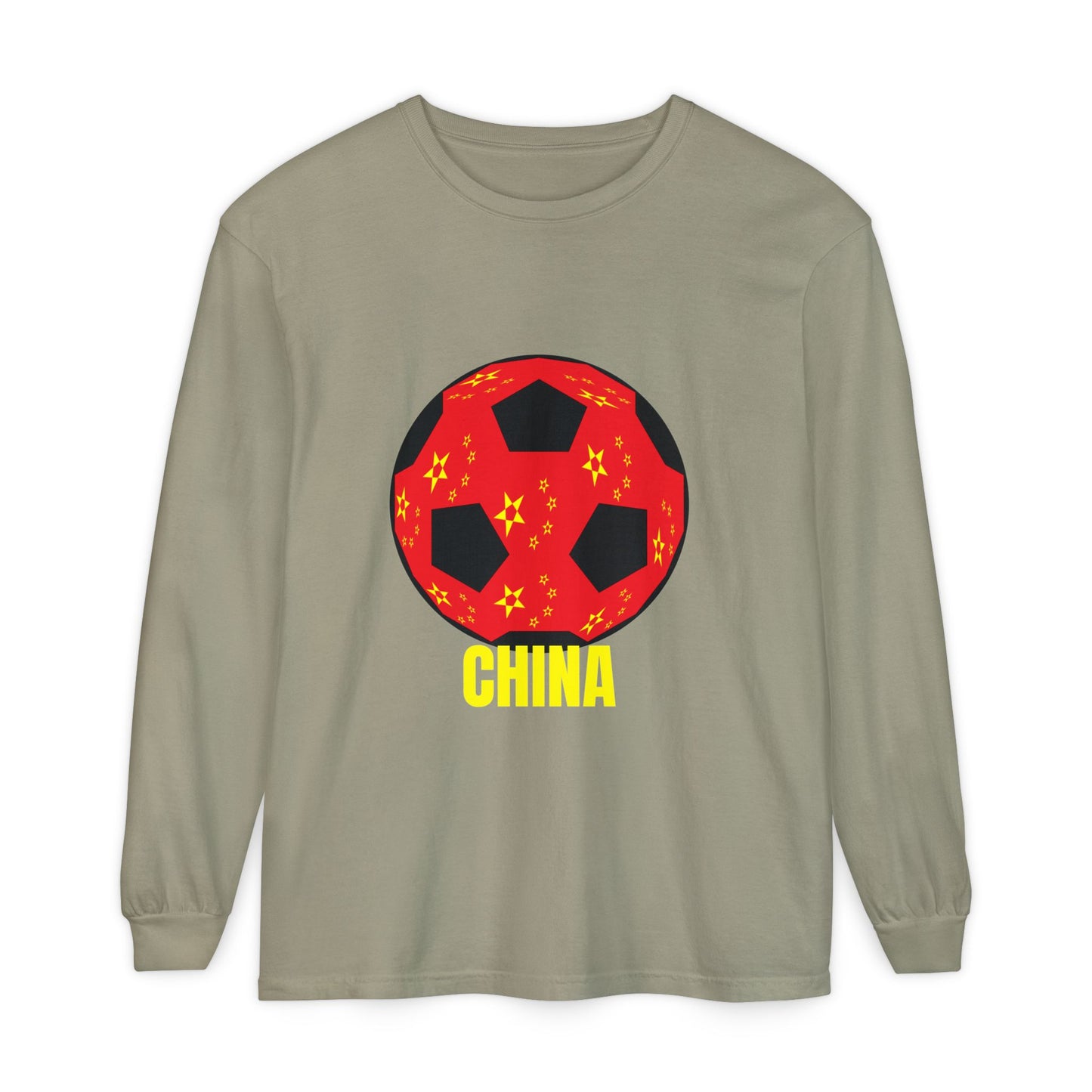 China Fan Specialty Soccer Ball Design Long Sleeve