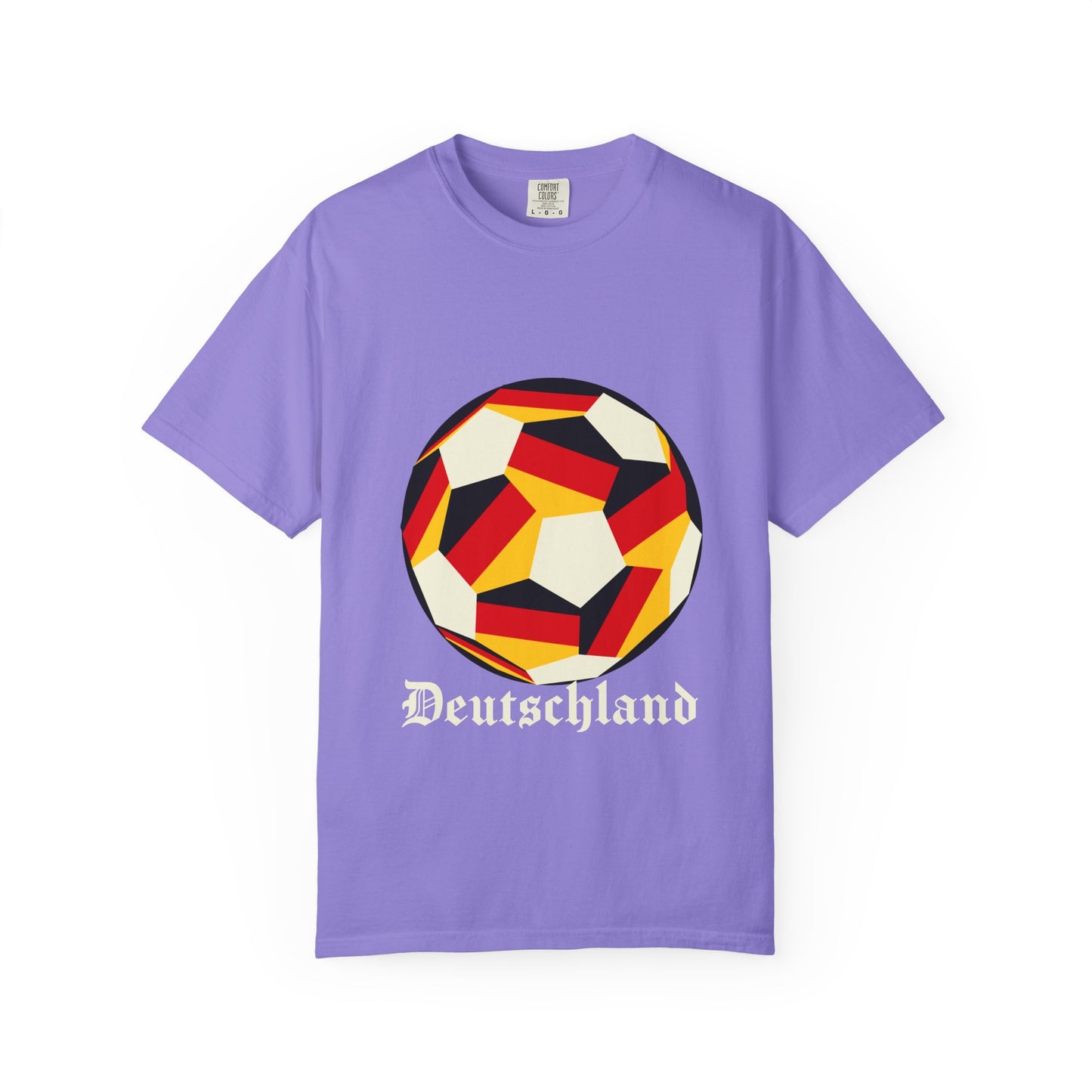Deutschland Fan Specialty Soccer Ball Design T Shirt