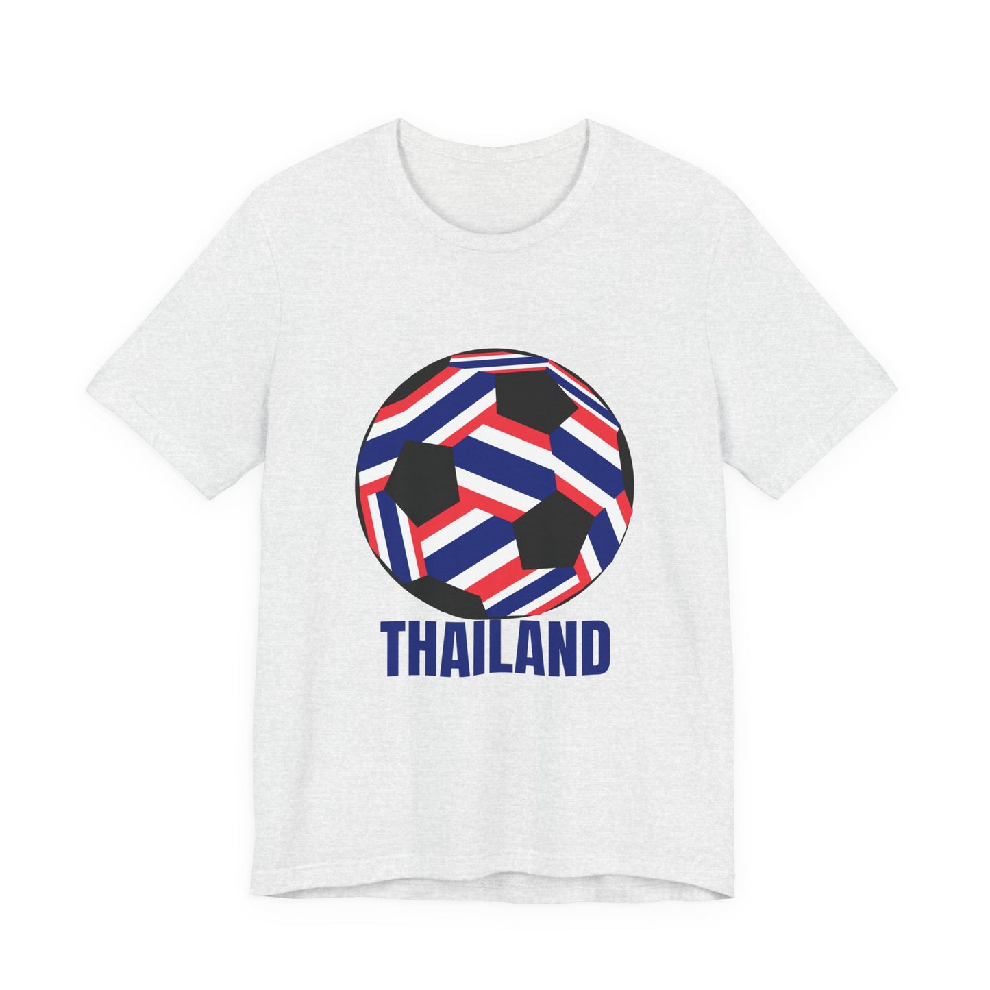 Thailand Fan Specialty Soccer Ball Design T Shirt