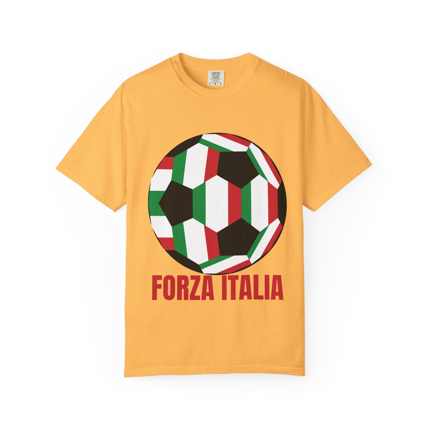 Forza Italia Fan Specialty Soccer Ball Design T Shirt