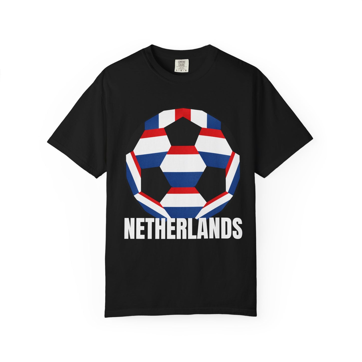 Netherlands Fan Specialty Soccer Ball Design T Shirt