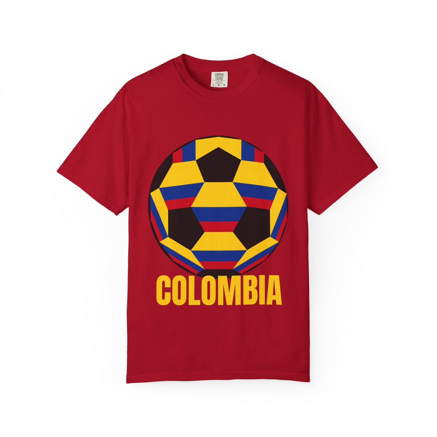 Columbia Fan Specialty Soccer Ball Design T Shirt