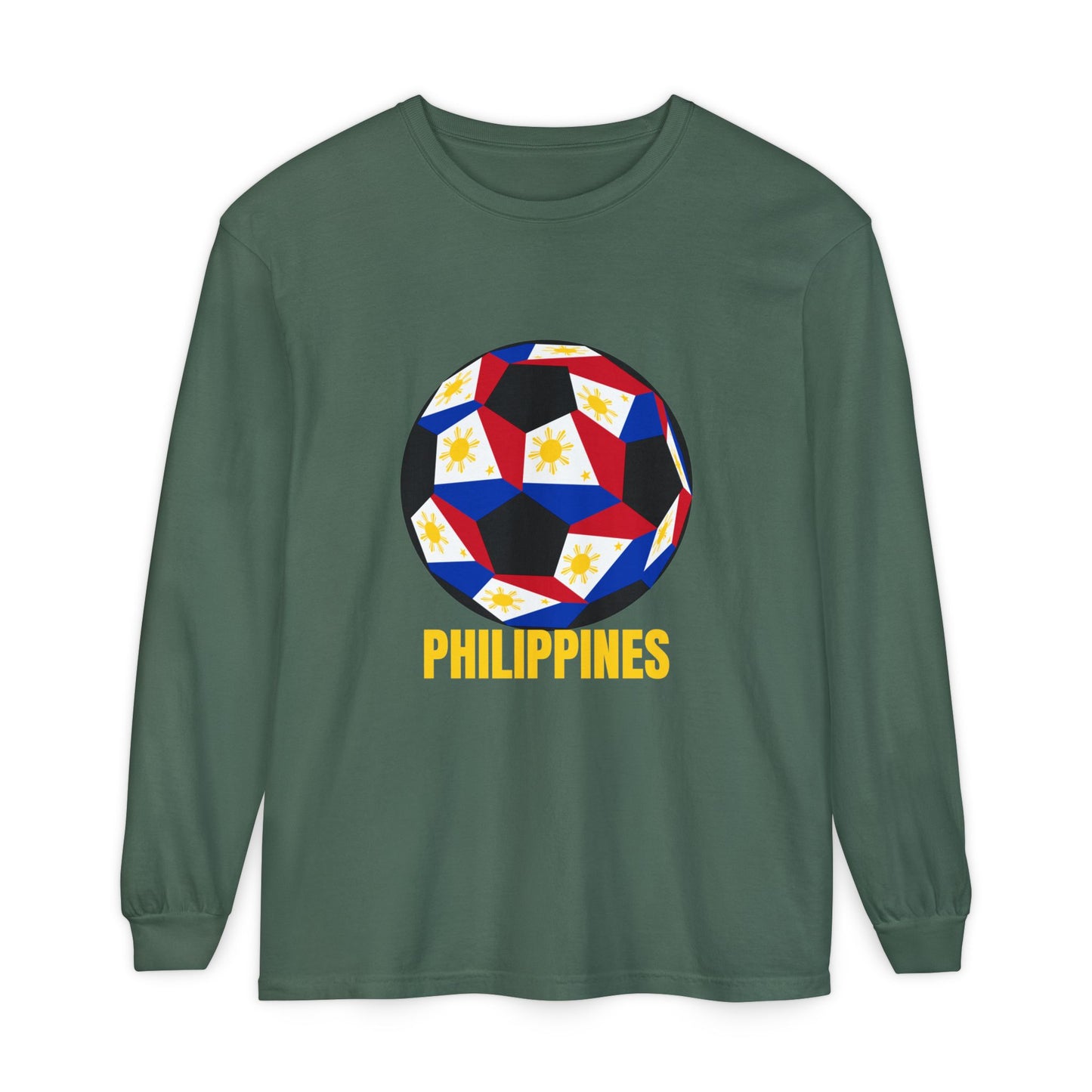 Philippines Fan Specialty Soccer Ball Design Long Sleeve