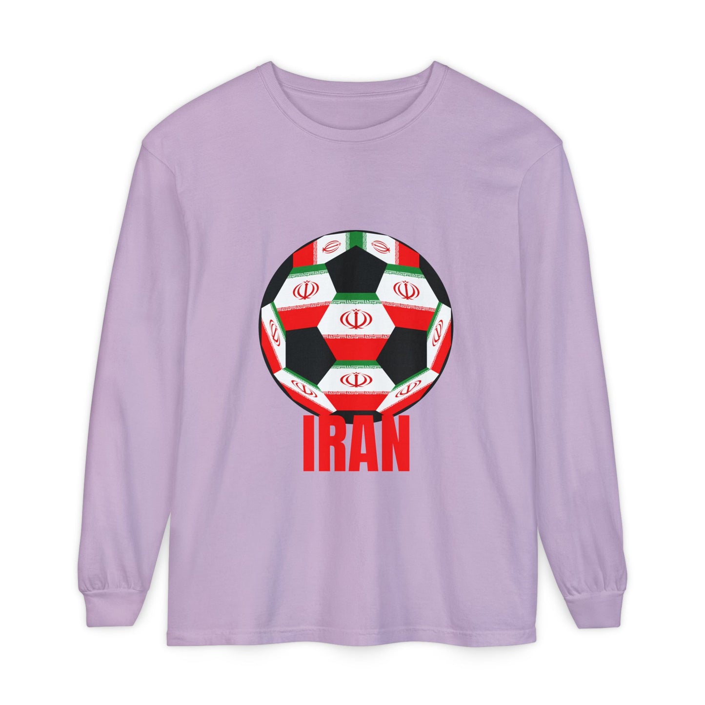 Iran Fan Specialty Soccer Ball Design Long Sleeve