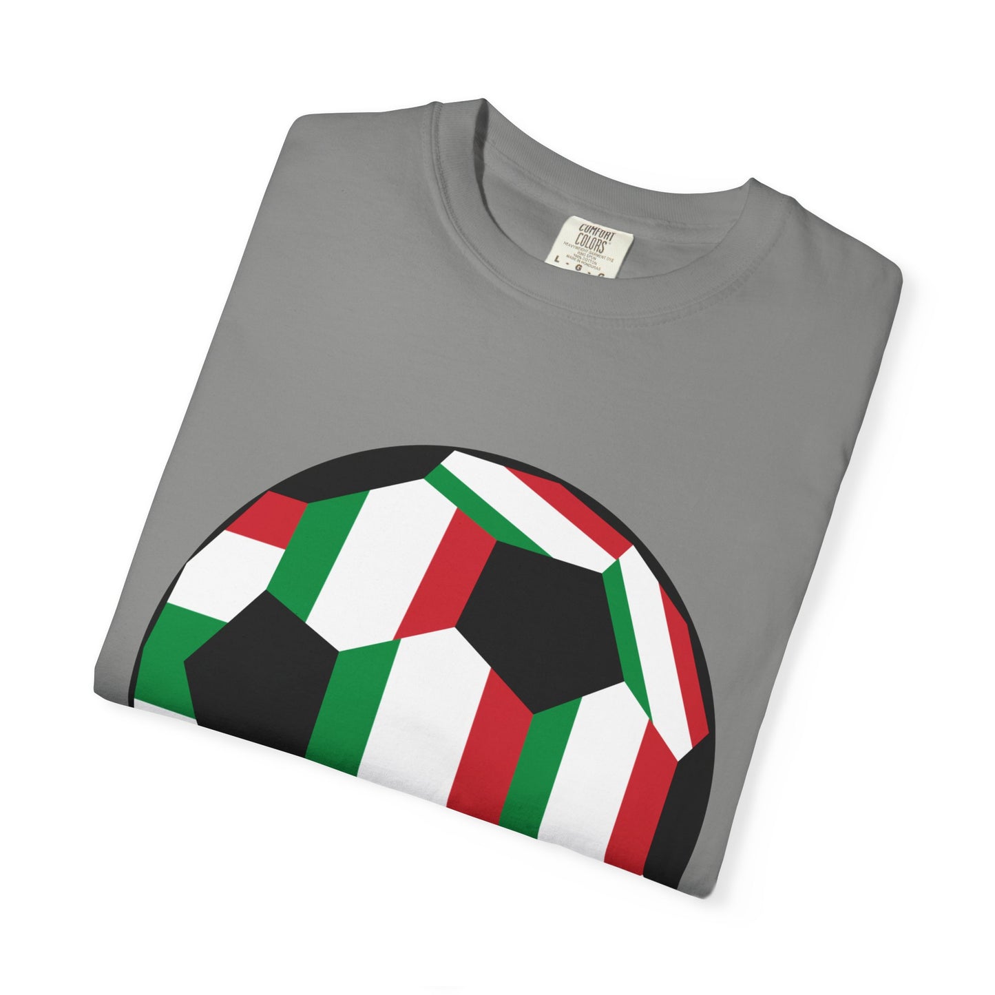 Italia Fan Specialty Soccer Ball Design T Shirt