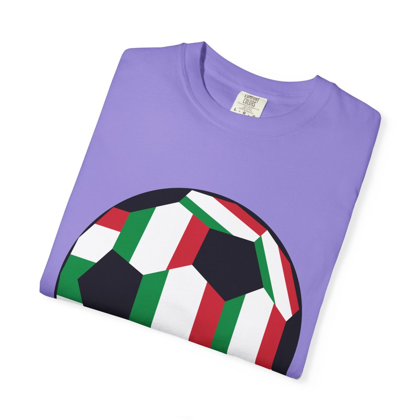 Gli Azzurri Fan Specialty Soccer Ball Design T Shirt
