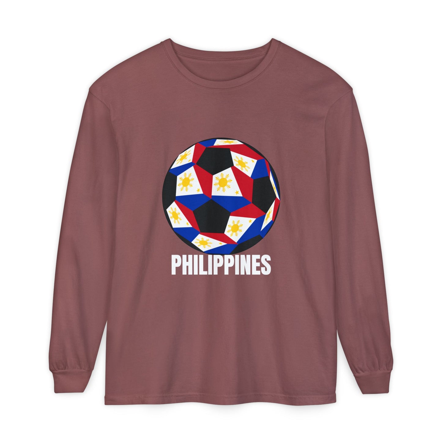 Philippines Fan Specialty Soccer Ball Design Long Sleeve