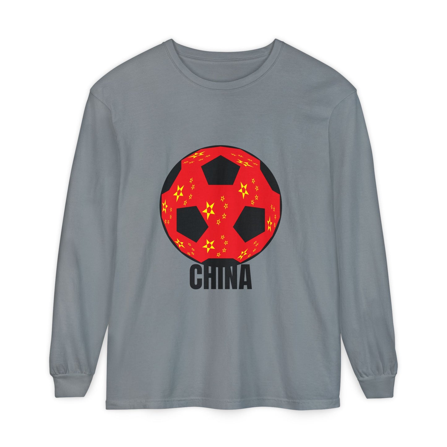 China Fan Specialty Soccer Ball Design T Shirt