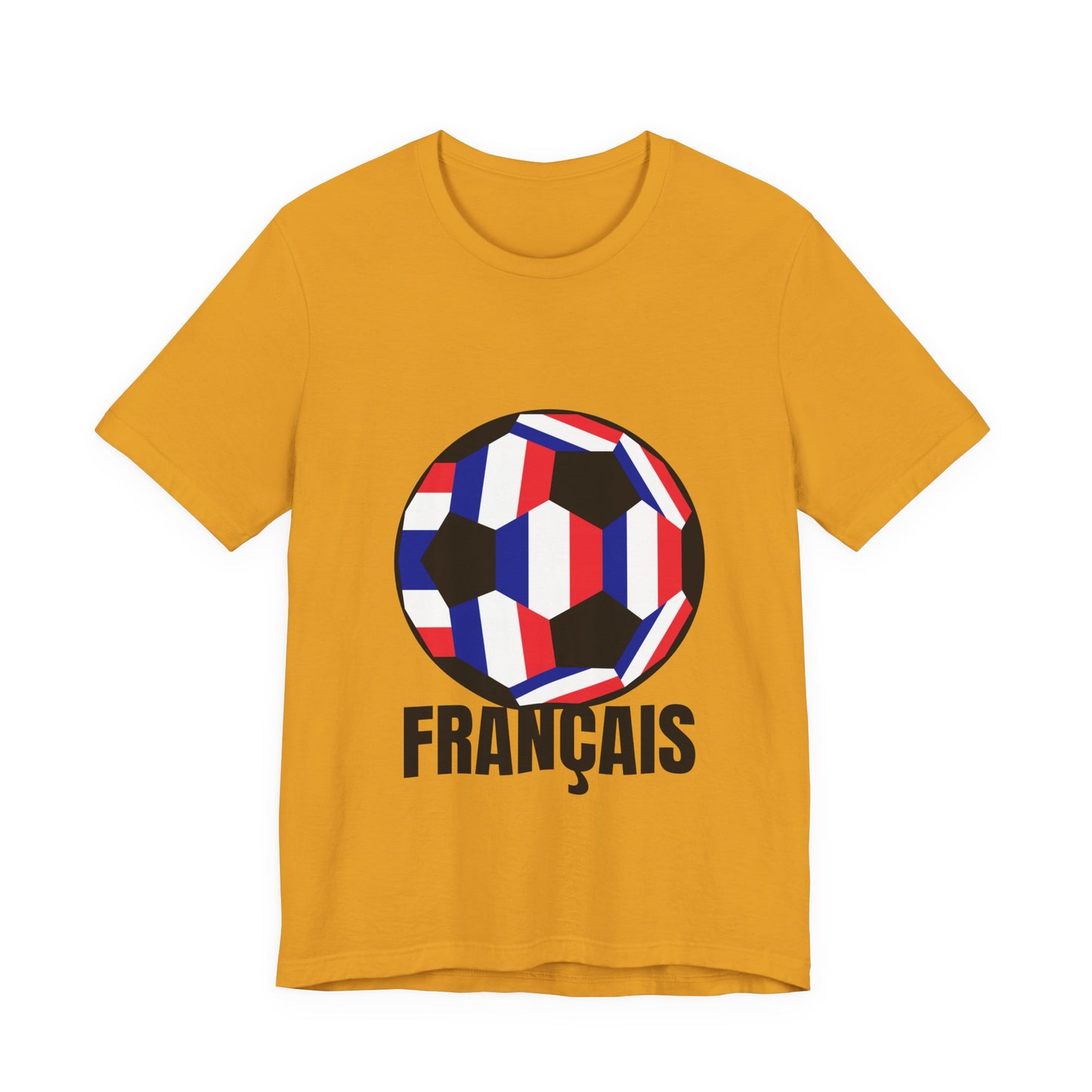 Francais Fan Specialty Soccer Ball Design T Shirt