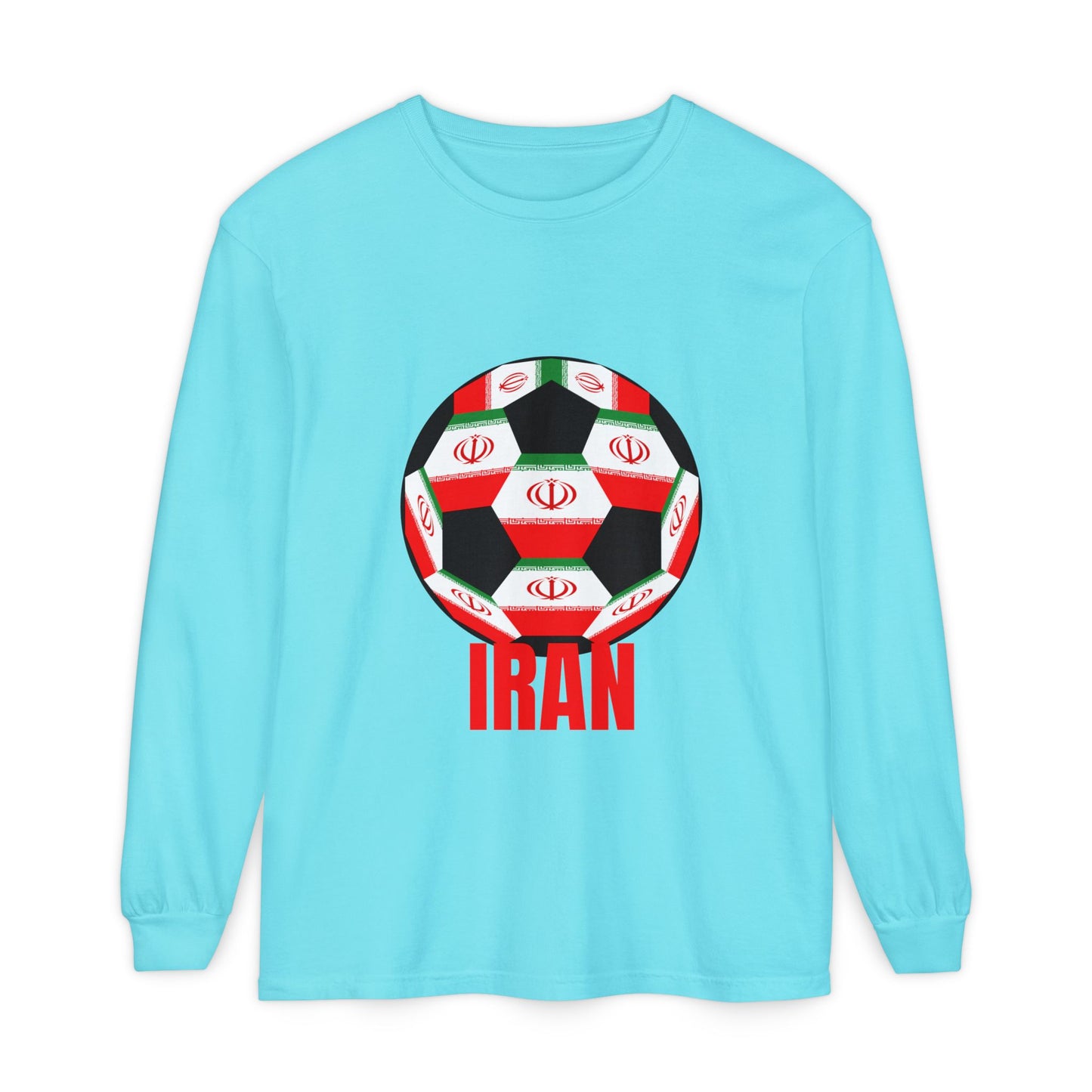 Iran Fan Specialty Soccer Ball Design Long Sleeve