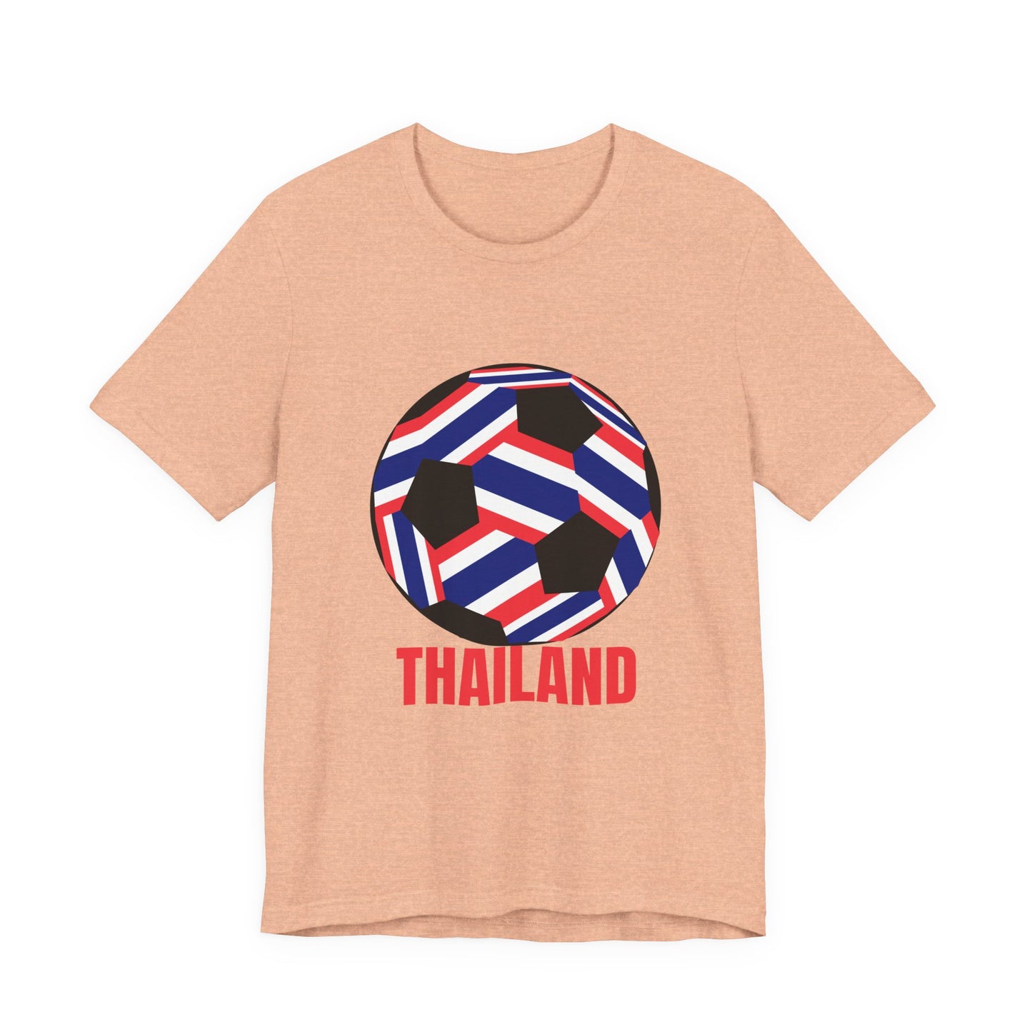 Thailand Fan Specialty Soccer Ball Design T Shirt