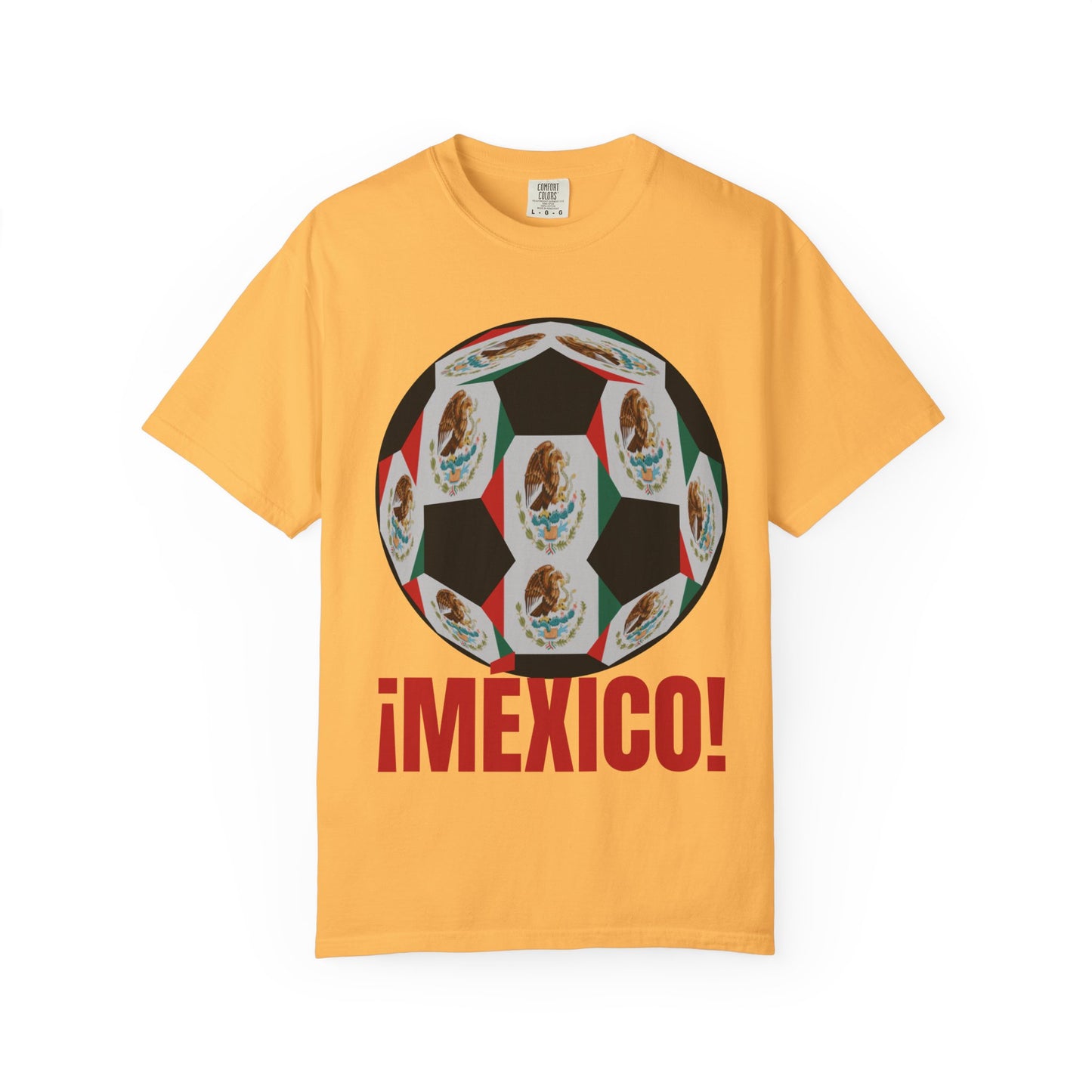 ¡MEXICO!  Fan Specialty Soccer Ball Design T Shirt