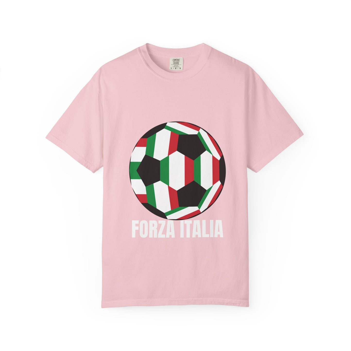 Forza Italia Fan Specialty Soccer Ball Design T Shirt