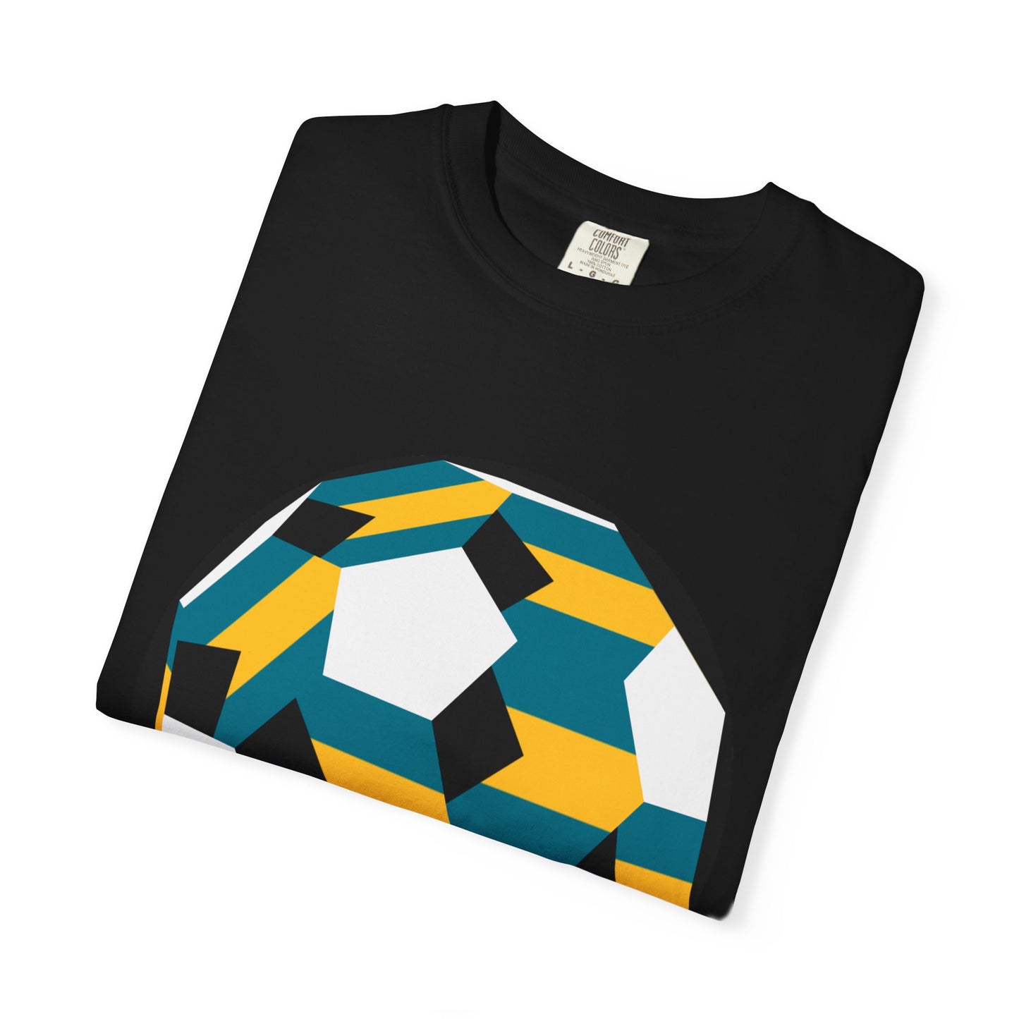 Bahamas Fan Specialty Soccer Ball Design T Shirt