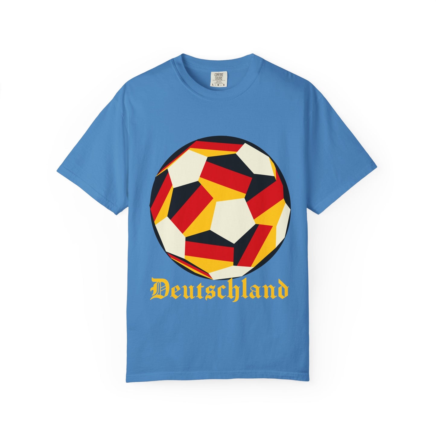 Deutschland Fan Specialty Soccer Ball Design T Shirt