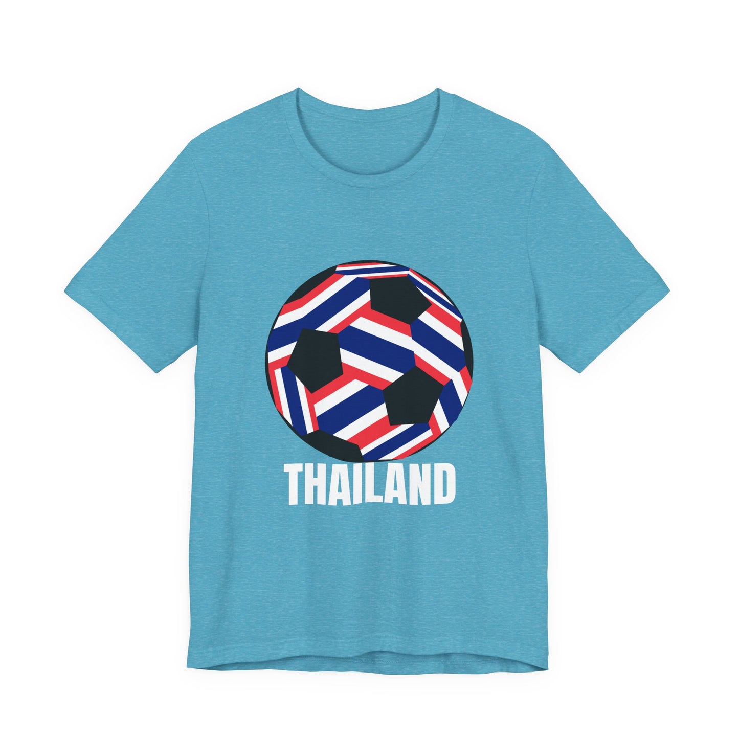 Thailand Fan Specialty Soccer Ball Design T Shirt