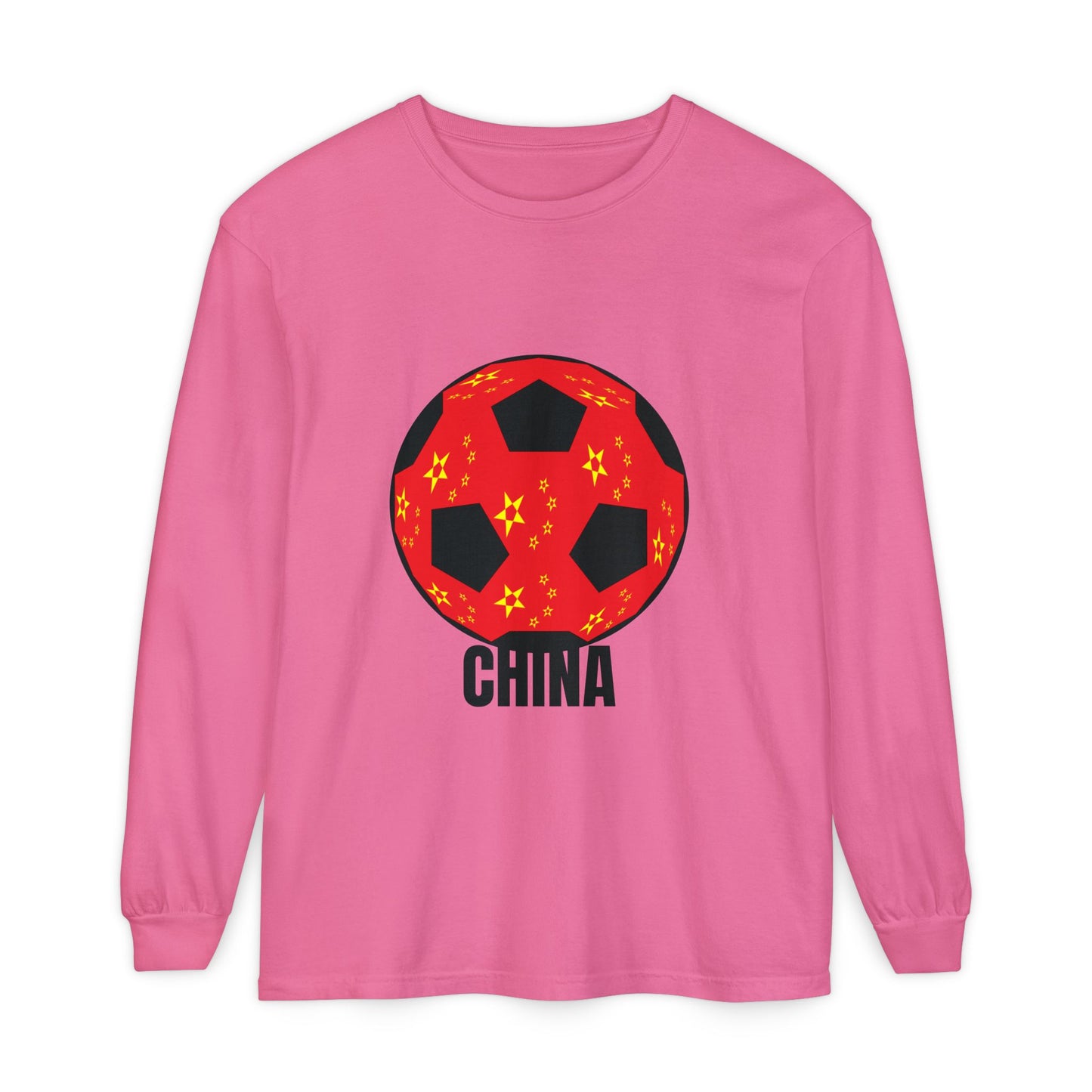 China Fan Specialty Soccer Ball Design T Shirt
