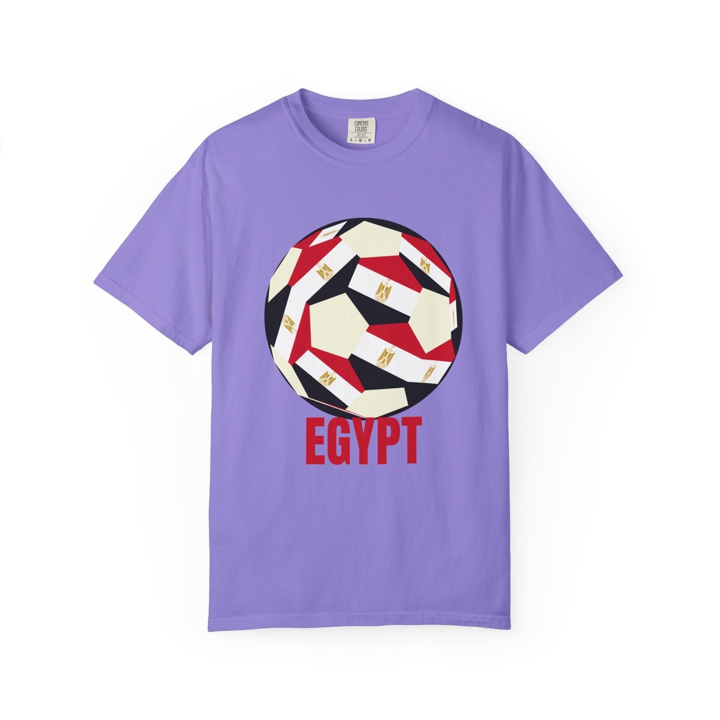 Egypt Fan Specialty Soccer Ball Design T Shirt