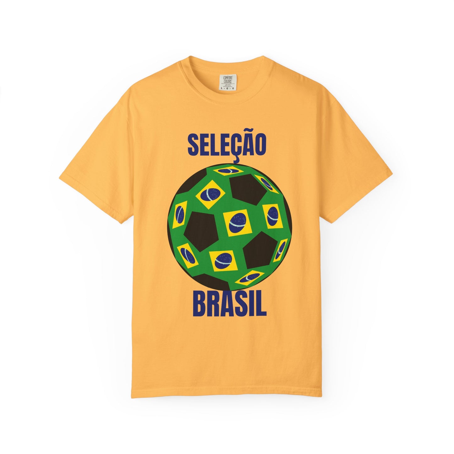 SELEÇÃO BRASIL  Fan Specialty Soccer Ball Design T Shirt