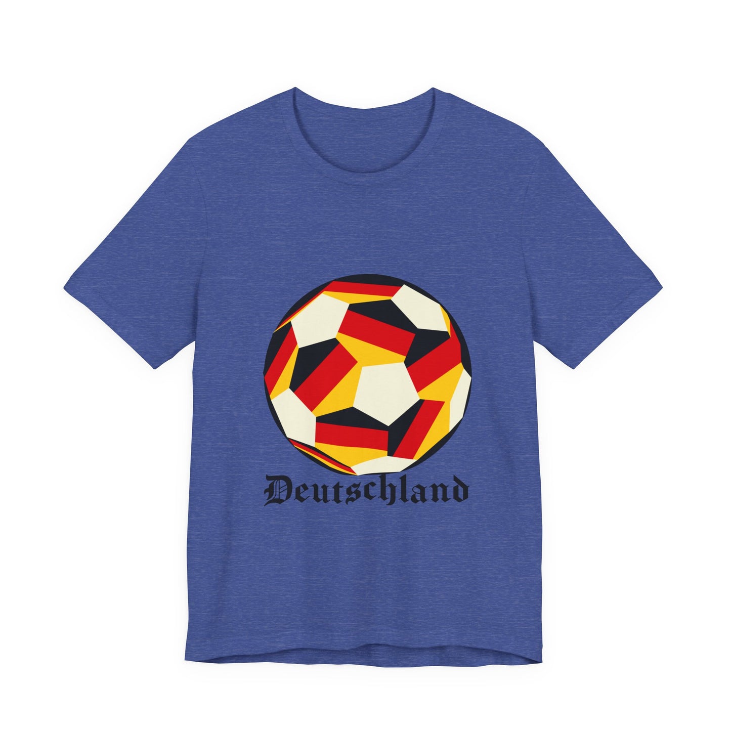 Deutschland Fan Specialty Soccer Ball Design T Shirt