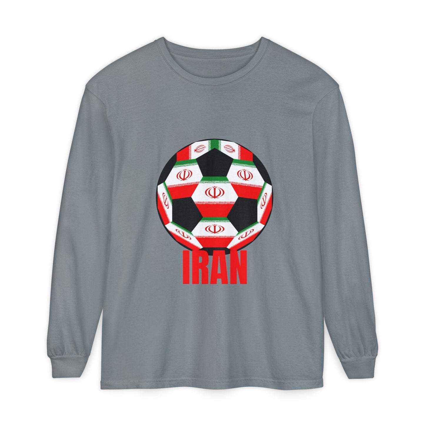 Iran Fan Specialty Soccer Ball Design Long Sleeve
