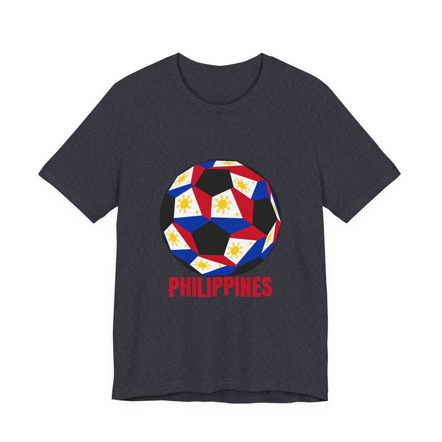 Philippines Fan Specialty Soccer Ball Design T Shirt
