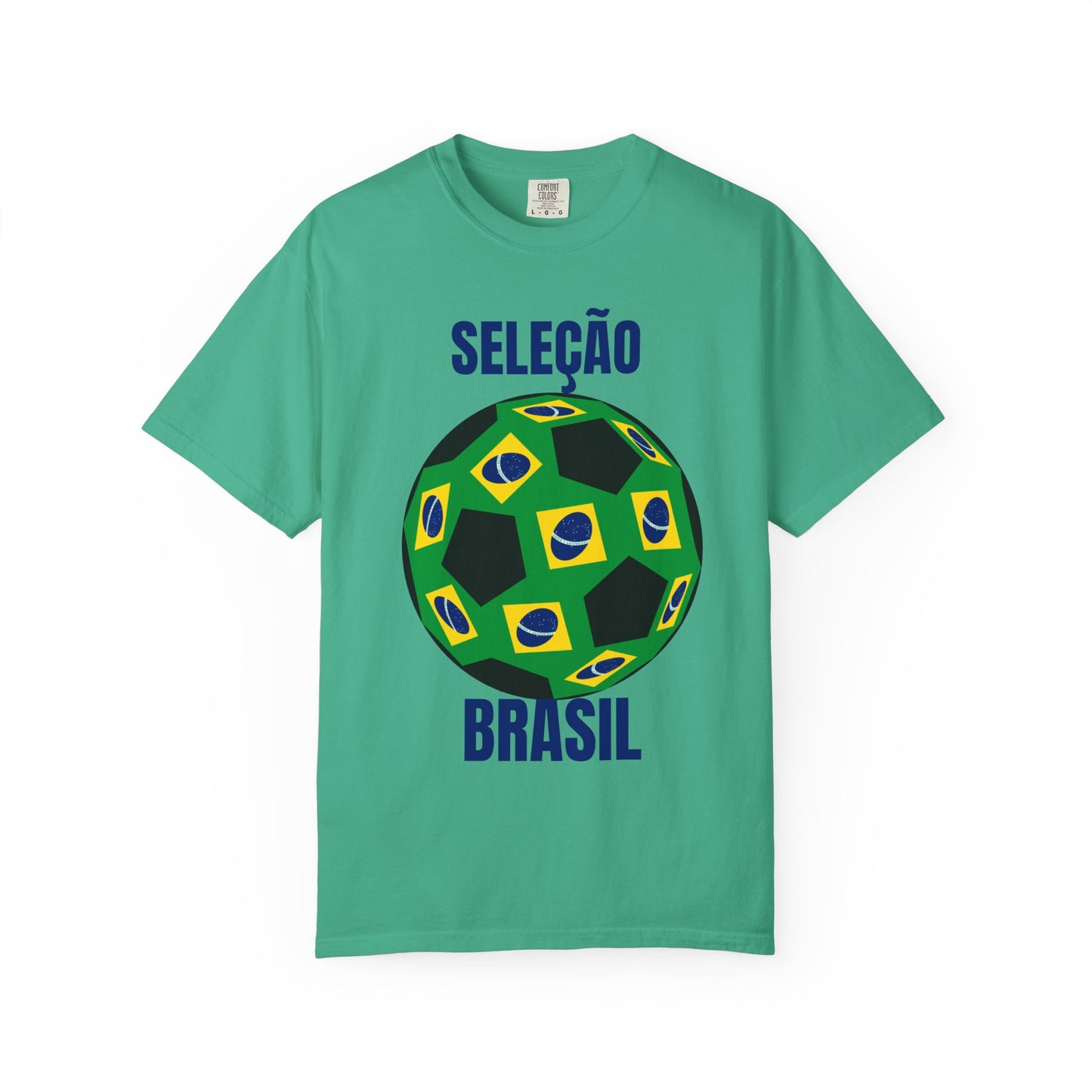 SELEÇÃO BRASIL  Fan Specialty Soccer Ball Design T Shirt
